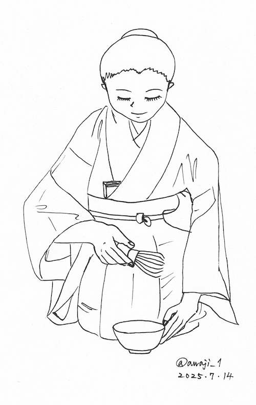 抹茶の点前
