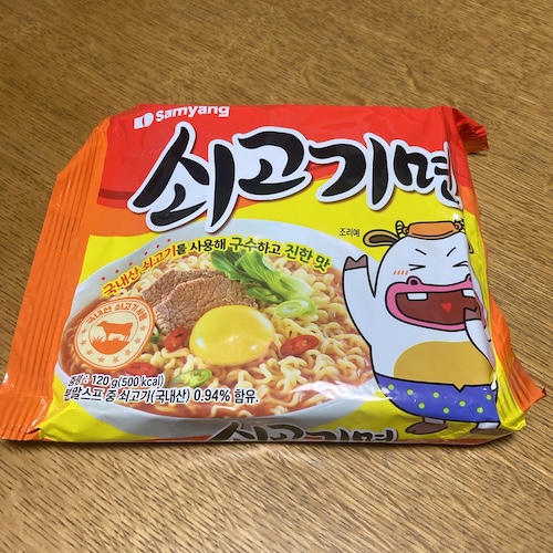韓国袋麺の一種