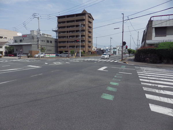 JR坂出駅東交差点・北向き画像