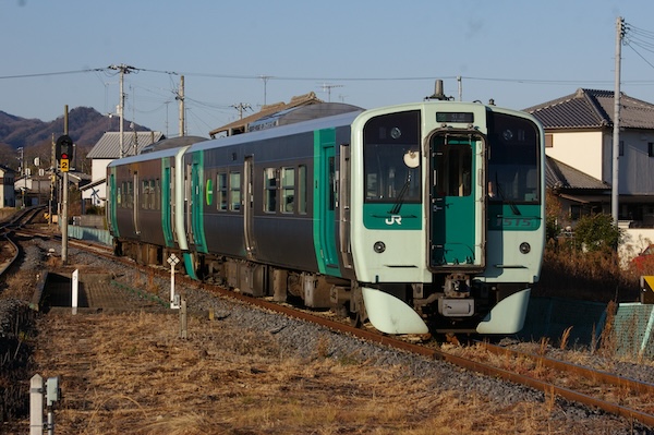 3番線到着の普通引田行き