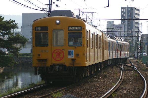 琴平線高松築港行き（1206＆1091）