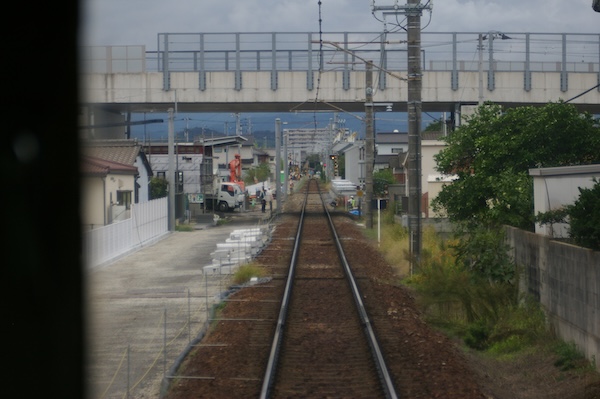 車内から見る多肥駅北方（3）