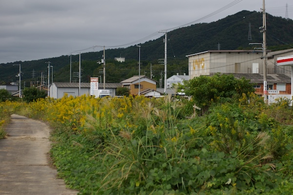 高松方面を見る