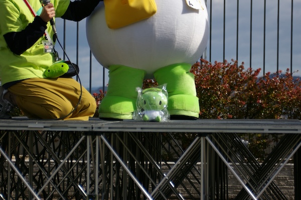 オリーブしまちゃんのぬいぐるみ