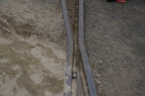 分岐器（工場内）線路