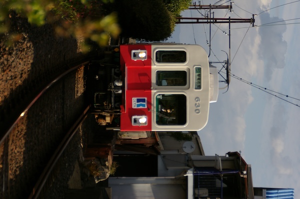 600形630の琴電志度行き