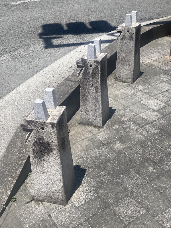 車止めオブジェ