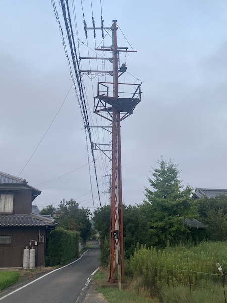 マスト（警鐘台）全景・2