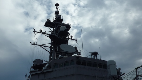 艦橋上部