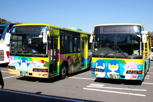 南向きの新旧YASHIMA号