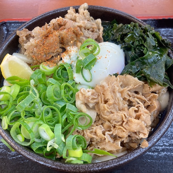スペシャルぶっかけうどん